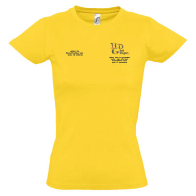 HDG Bellringers T shirt Ladies Thumbnail
